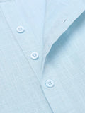 Soft Linen Blend Henley Shirt (US Only) Shirts coofandy