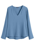 Casual Comfort V-Neck Beach Tops (US Only) Shirts coofandy