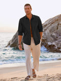 Casual Breathable Linen Shirts (US Only) Shirts coofandy