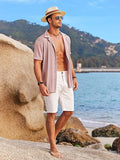 Breathable Pit Strip Laple Shirt (US Only) Shirts coofandy
