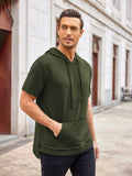 Casual Lightweight Athletic Hoodie (US Only) Hoodies coofandy Army Green S