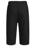 Casual Linen 3/4 Beach Yoga Shorts (US Only) Shorts coofandy