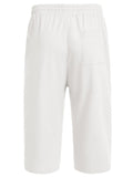 Casual Linen 3/4 Beach Yoga Shorts (US Only) Shorts coofandy