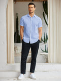Classic Pure Cotton Button Up Shirt (US Only) Shirts coofandy