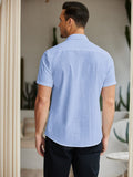 Classic Pure Cotton Button Up Shirt (US Only) Shirts coofandy