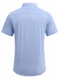 Classic Pure Cotton Button Up Shirt (US Only) Shirts coofandy