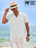 Casual Linen Skin-friendly Shirts (US Only)