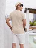 Casual Breathable Knit Top (US Only) Shirts coofandy