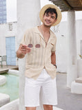 Casual Breathable Knit Top (US Only) Shirts coofandy