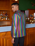 Stylish Metallic Blazer Jacket (US Only) Blazer coofandy