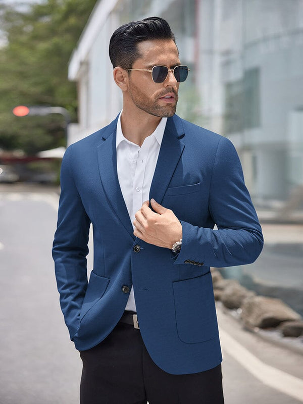 Casual Knitted Blazer Suit Jacket (US Only) Blazer coofandy