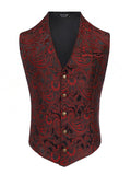 Luxury Paisley Tuxedo Vest (US Only) Vest coofandy