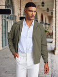 Casual Windproof Bomber Jacket (US Only) Jackets coofandy