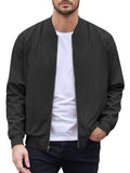Casual Lightweight Bomber Jacket (US Only) Jackets coofandy