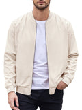Casual Lightweight Bomber Jacket (US Only) Jackets coofandy