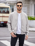 Casual Lightweight Bomber Jacket (US Only) Jackets coofandy