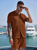 Casual Knit 2-Piece Outfits Sets coofandy