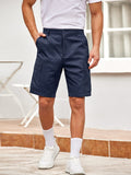 Casual Outdoor Cargo Shorts (US Only) Shorts coofandy Navy Blue 31