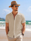 Casual Wrinkle Free Textured Shirt (US Only) Shirts coofandy
