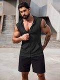 Hooded Workout Tank Top (US Only) Tank Tops coofandy