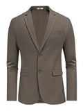Versatile Cotton Suit Jacket (US Only) Blazer coofandy Dark Grey S