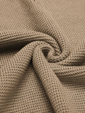 Casual Waffle Texture Henley Sweater (US Only) Sweater coofandy