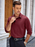 Classic Wrinkle-Free Dress Shirt (US Only) Shirts coofandy