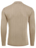 Casual Knit Polo Sweater (US Only) Sweater coofandy