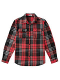 Classic Button Down Flannel Shirt (US Only) Shirts coofandy PAT3 S