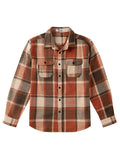 Classic Button Down Flannel Shirt (US Only) Shirts coofandy PAT6 S