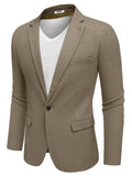 Vintage Herringbone Suit Jackets (US Only) Blazer coofandy Army Green S