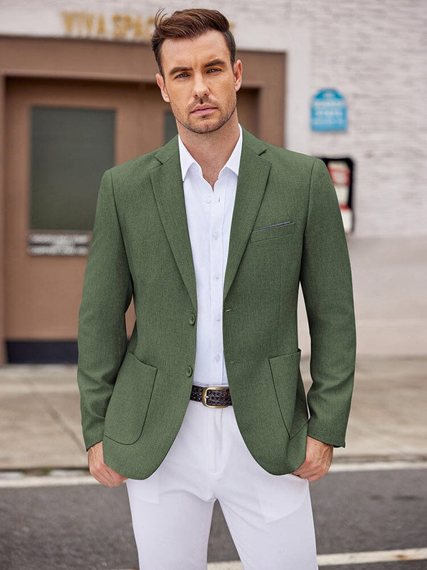 Lightweight Printed Lining Suit Jacket (US Only) Blazer coofandy