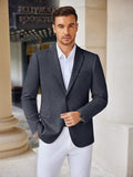 Casual Stretch Knit Blazer (US Only) Blazer coofandy