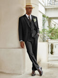 3-Piece Cotton Linen Suit Set (US Only) Suit Set coofandy