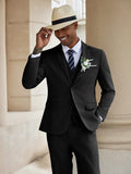 3-Piece Cotton Linen Suit Set (US Only) Suit Set coofandy