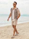 Casual Vintage Beach Knit Sets (US Only) Beach Sets coofandy