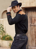 Vintage Embroidered Western Cowboy Shirt (US Only) Shirts coofandy