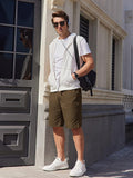 Classic Leisure Stretchy Shorts (US Only) Shorts coofandy
