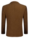 Leisure Corduroy Blazer Jacket (US Only) Blazer coofandy