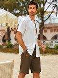 Classic Leisure Stretchy Shorts (US Only) Shorts coofandy