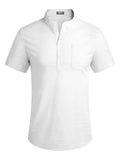 Short Sleeve Casual Beach Shirts (US Only) Shirts coofandy