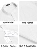 Short Sleeve Casual Beach Shirts (US Only) Shirts coofandy