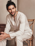 Cozy Linen Blend Shirt Set Sets coofandystore