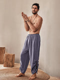 Casual Loose Linen Blend Pants Pants coofandystore