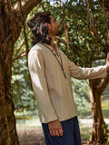 Casual Linen Blend Shirt Shirts coofandystore