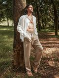 Eco-friendly 100% Linen Shirt Shirts coofandy
