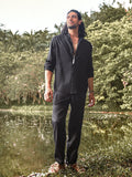 Eco-friendly Cozy 100% Linen Shirt Shirts coofandystore