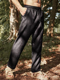 Eco-friendly Cozy 100% Linen Pants Pants coofandystore Black M