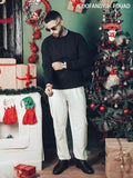 Crew Neck Slim Fit Pullover Knitted Sweater (US Only) Sweaters COOFANDY Store