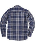 Lined Flannel Plaid Long Sleeve Shirt (US Only) Shirts COOFANDY Store